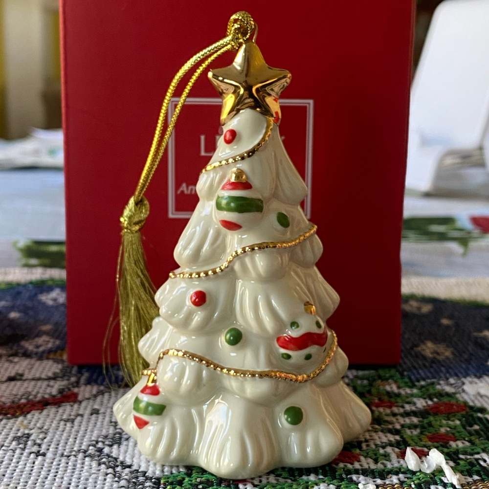 Lenox Christmas Tree Ornament